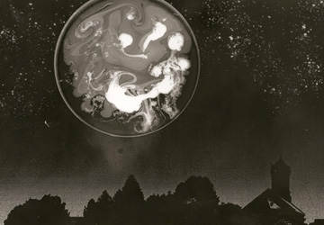 Photogramme « Paysage nocturne » de Stéphanie Robert
